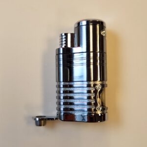 Regal Lighter Red Flame - Chrome
