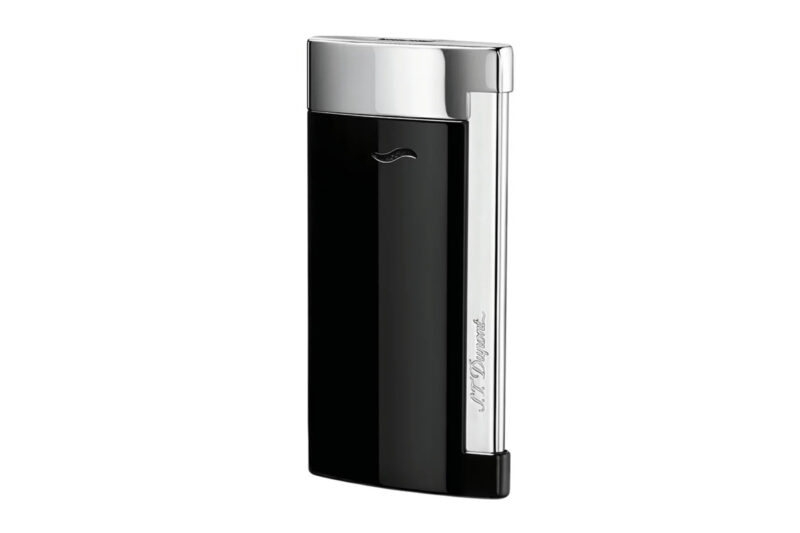 ST Dupont Slim7 Lighter - Black Lacquer