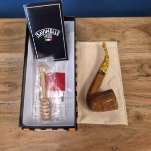 Savinelli Mielle Smooth Pipe #611 - Image 3