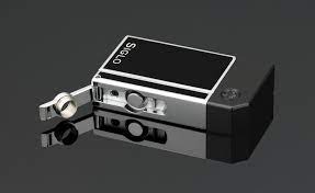Siglo Black/Chrome Obsidian - Single Flame Lighter