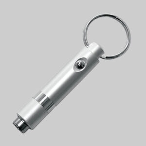 Cigar Punch Bullet Retract. - Silver