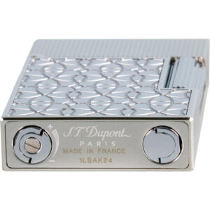 ST Dupont L2 Small Palladium Lighter - Arabesque  Silver - Image 2