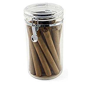 Transparent Jar Humidor  - 15ct