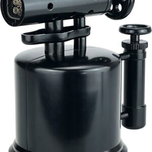Vector Quadpump Table Lighter - Metallic Black