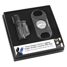 Vertigo Blizzard Gift Set - Lighter/Cutter