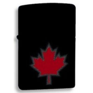 Zippo Maple Leaf Shadow Lighter