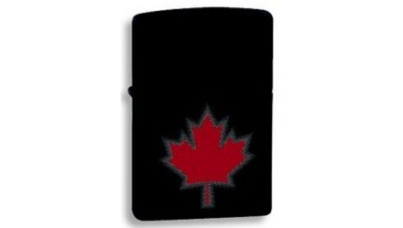 Zippo Maple Leaf Shadow Lighter