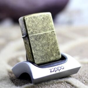 Zippo Pure Antique Brass Lighter