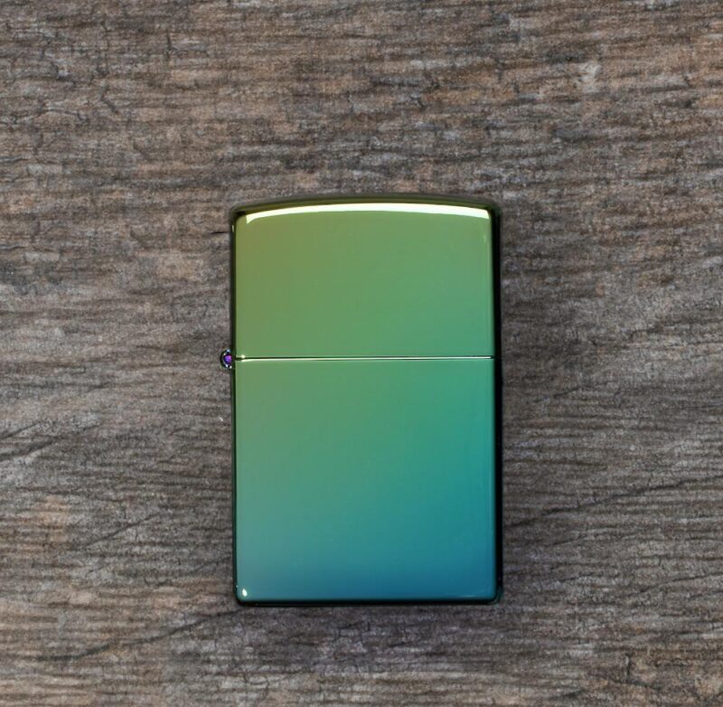 Zippo Teal Lighter