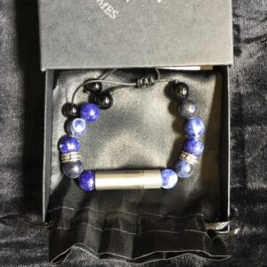 Punch Bracelet Azul Ring
