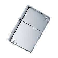 Zippo Pure Vintage  Polish Silver Lighter