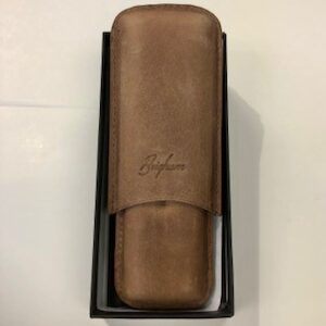 Cigar Case Brigham Rob. Tan - 2ct - Image 2