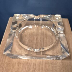 Crystal Clear Square Ashtray - 4ct - Image 3