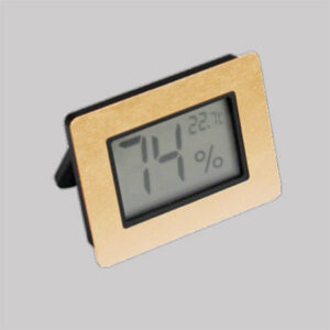 Hygrometer Gold Digital  Small