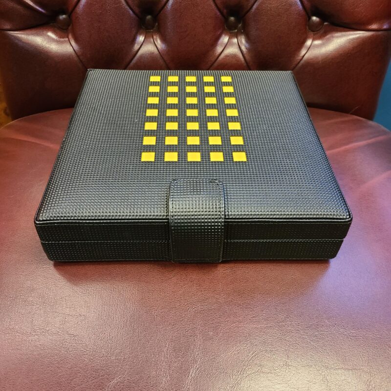 Travel Humidor Yellow /Blk