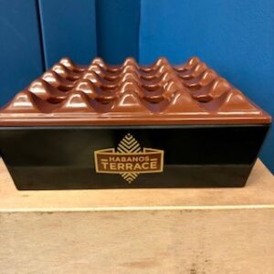 Ashtray Habanos Melamine Terrace Grid - 8+ct