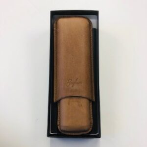 Cigar Case Brigham Toro Tan- 2ct - Image 2