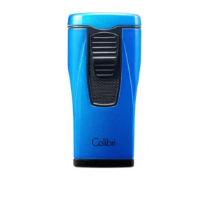Colibri Monaco Metallic Blue Lighter