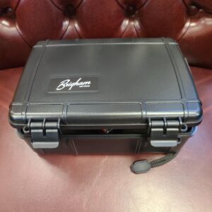 Brigham Travel Humidor Kit w/Lighter/Cutter - 14ct