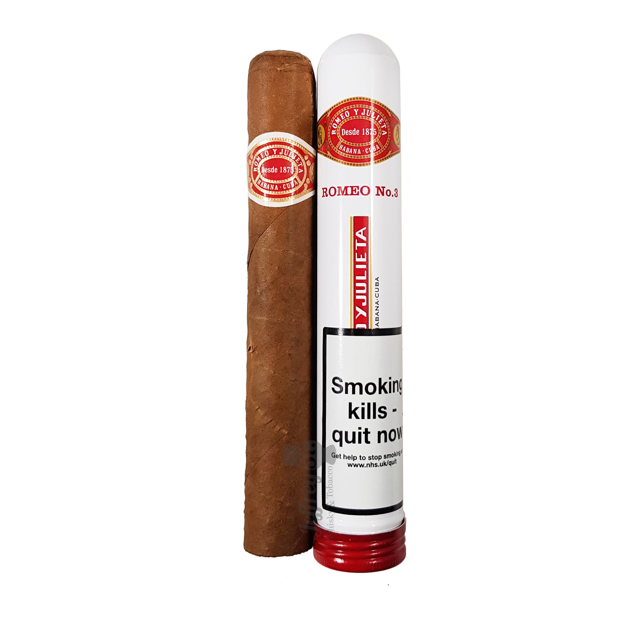 Romeo y Julieta No. 3 Tubo - Single - LIMITED 5 CIGARS PER CUSTOMER