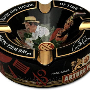 Ashtray Arturo Fuente Hands of Time Black - 4ct