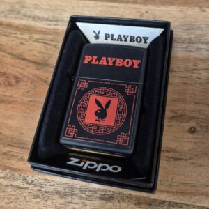 Zippo Playboy Red Scan Lighter