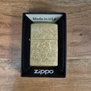 Zippo Regular Street Brass Lighter
