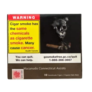 Macanudo Connecticut Ascots - 10pk
