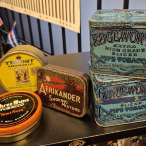 Tobacco Antique Empty Tins - Single