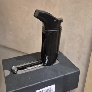 Vector Arsenal Lighter w/Punch-Poker - Black