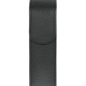 Adorini  Cigar Case Leather Black - 2cig