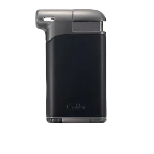 Colibri Pacific Air Pipe Lighter - Blk/Gunmetal