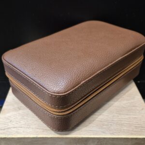 Deluxe Travel Humidor - Brown