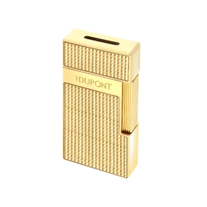 ST Dupont Biggy Lighter Diamond Head Golden