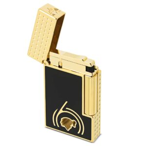 ST Dupont L2 Cohiba 60 Ann.  Lighter - Black/Gold